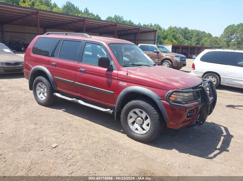 2003 MITSUBISHI MONTERO SPORT ES/LS Maroon  Gasoline JA4MT21H93J034259 photo #1