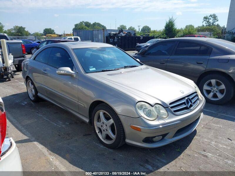 2003 MERCEDES-BENZ CLK 500 Tan  Gasoline WDBTJ75J83F016368 photo #1