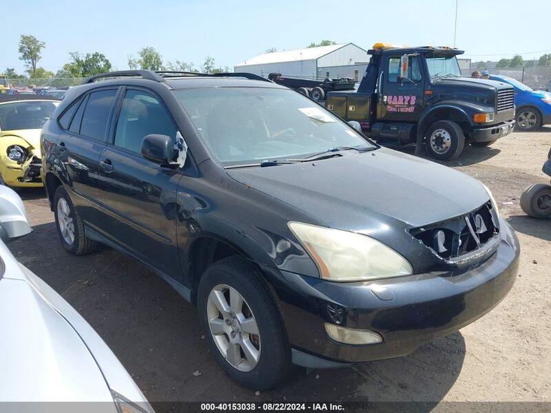 2004 LEXUS RX 330 Black  Gasoline JTJHA31U040051018 photo #1