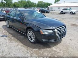 2012 AUDI A8 L 4.2 Black  Gasoline WAURVAFD9CN027713 photo #2