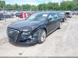 2012 AUDI A8 L 4.2 Black  Gasoline WAURVAFD9CN027713 photo #3