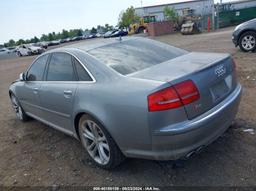 2009 AUDI S8 5.2 Silver  Gasoline WAUPN94E69N002035 photo #4