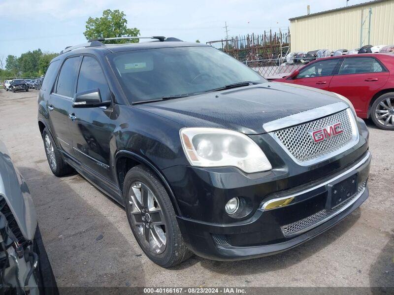 2012 GMC ACADIA DENALI Black  gas 1GKKVTED7CJ228121 photo #1