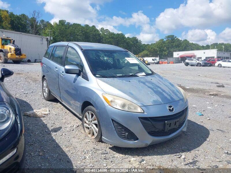 2012 MAZDA MAZDA5 SPORT Light Blue  Gasoline JM1CW2BL7C0108716 photo #1