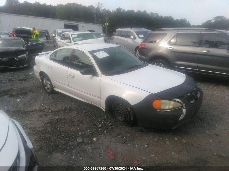 2004 PONTIAC GRAND AM SE White  Gasoline 1G2NE52F54M651245 photo #1