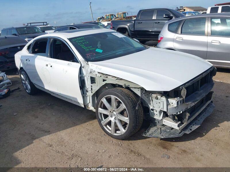 2020 VOLVO S90 T6 INSCRIPTION White  Gasoline LVYA22ML6LP178434 photo #1