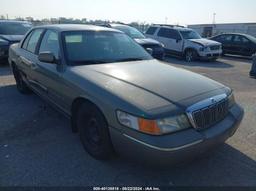 1999 MERCURY GRAND MARQUIS GS Gray  Gasoline 2MEFM74W2XX661951 photo #2