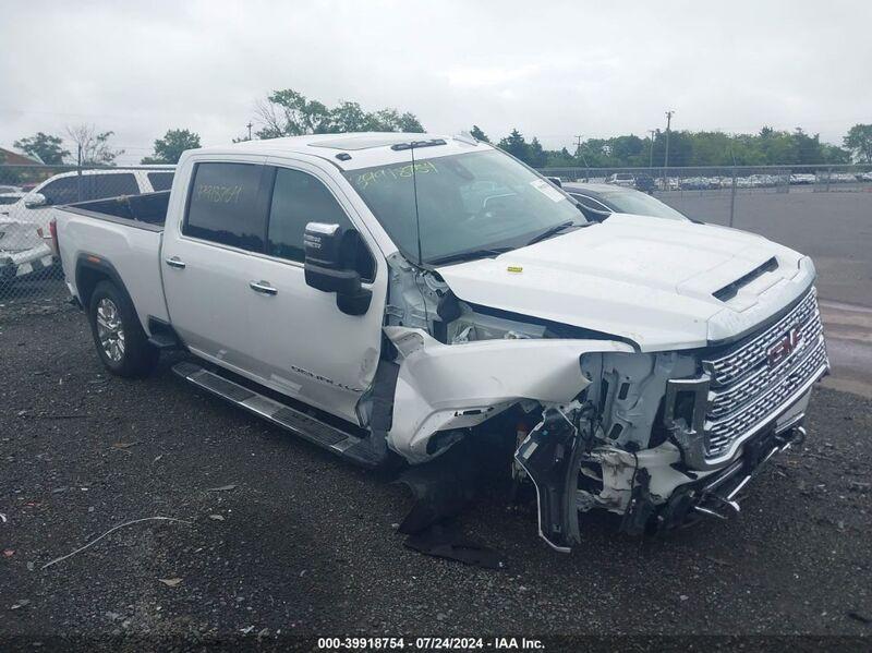 2023 GMC SIERRA 2500HD 4WD  STANDARD BED DENALI White  Diesel 1GT49REY7PF213545 photo #1