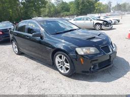 2009 PONTIAC G8 Black  Gasoline 6G2ER57799L174745 photo #2