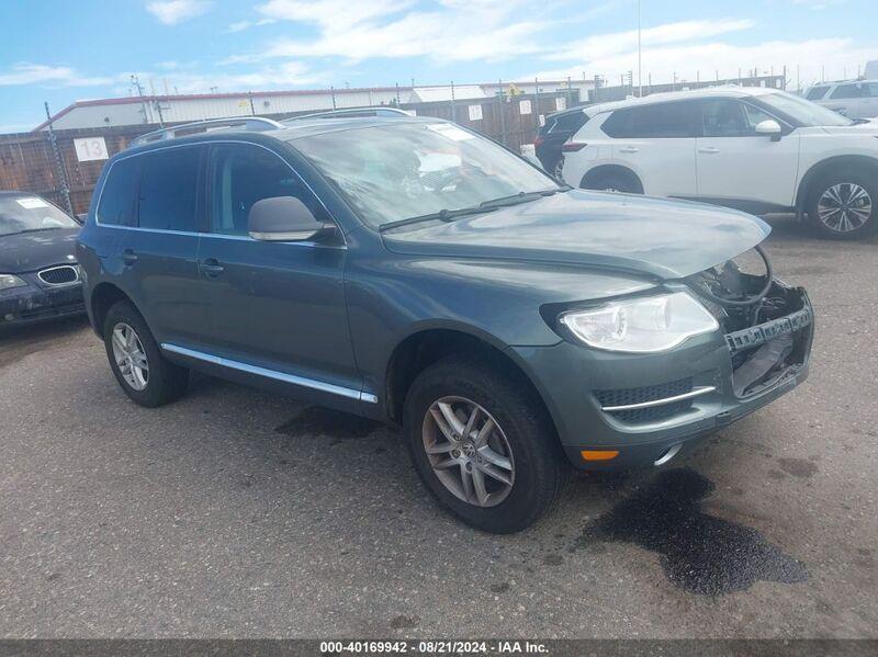 2008 VOLKSWAGEN TOUAREG 2 VR6 FSI Green  Gasoline WVGBE77L38D030774 photo #1