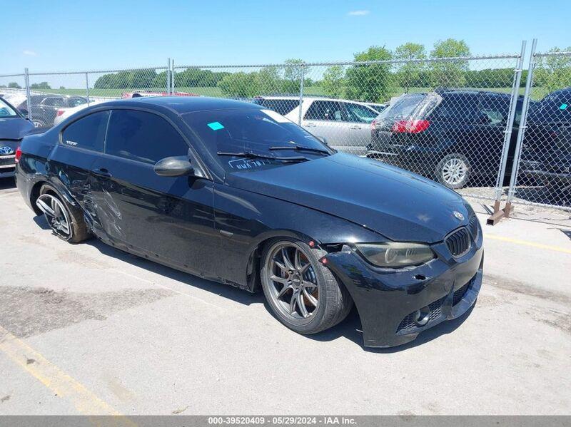 2007 BMW 335I Black  Gasoline WBAWB73597P031234 photo #1