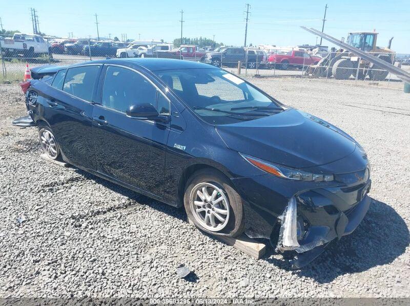 2020 TOYOTA PRIUS PRIME LE Black  Hybrid JTDKARFP9L3153218 photo #1