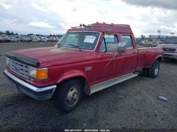 1988 FORD F350 Red  Gasoline 2FTJW35G0JCB27934 photo #3