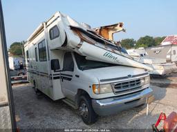 2001 FORD E-450 CUTAWAY STANDARD White  Gasoline 1FDXE45S11HA43004 photo #2