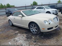 2008 BENTLEY CONTINENTAL GTC Cream  Gasoline SCBDR33W18C051898 photo #2