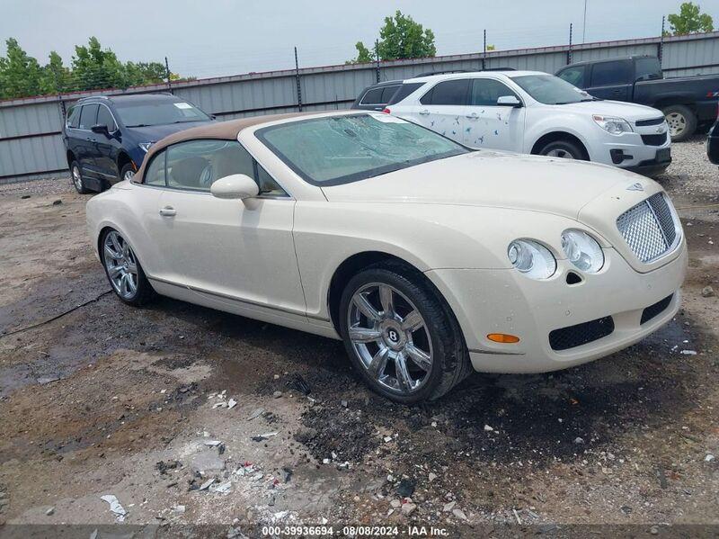 2008 BENTLEY CONTINENTAL GTC Cream  Gasoline SCBDR33W18C051898 photo #1