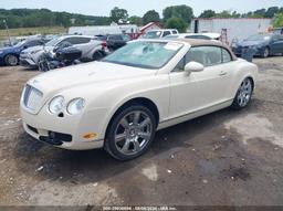 2008 BENTLEY CONTINENTAL GTC Cream  Gasoline SCBDR33W18C051898 photo #3