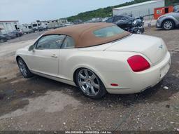 2008 BENTLEY CONTINENTAL GTC Cream  Gasoline SCBDR33W18C051898 photo #4