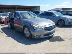 2015 INFINITI Q70 5.6 Gray  Gasoline JN1AY1AP7FM150013 photo #2