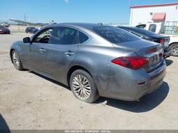 2015 INFINITI Q70 5.6 Gray  Gasoline JN1AY1AP7FM150013 photo #4