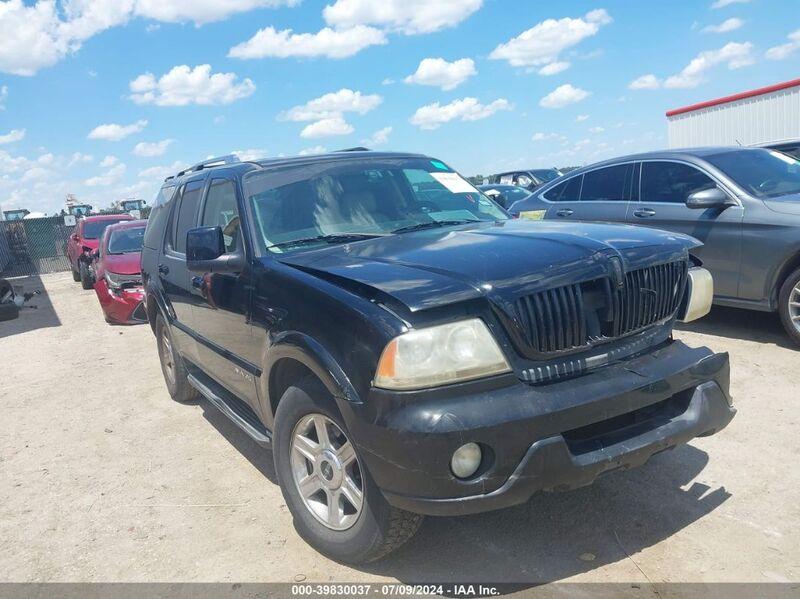 2005 LINCOLN AVIATOR Black  Gasoline 5LMEU68H75ZJ24706 photo #1