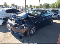 2014 BMW 528I Gray  Gasoline WBA5A5C56ED509742 photo #3