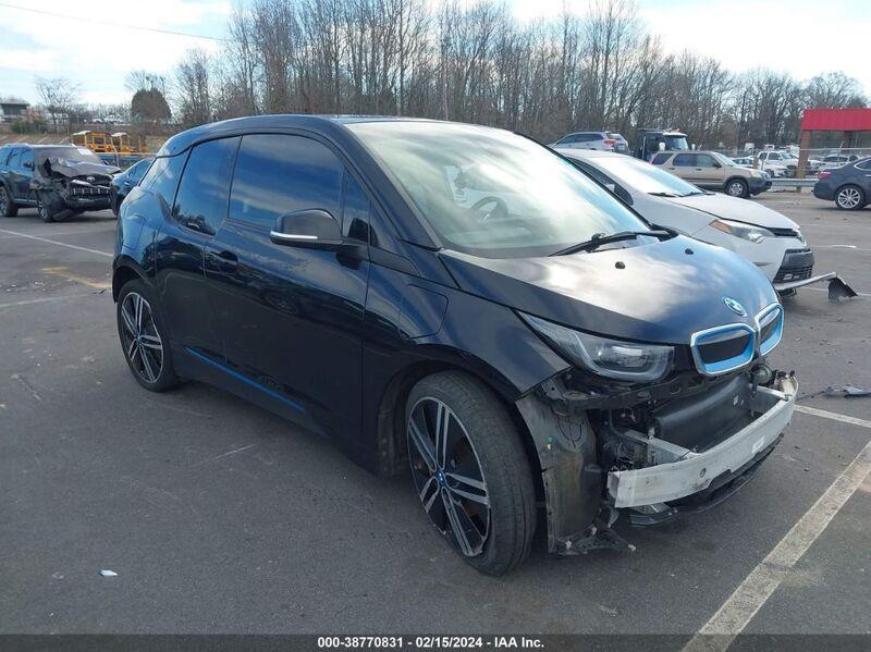 2017 BMW I3 94 AH W/RANGE EXTENDER Black  Hybrid WBY1Z8C31HV893520 photo #1