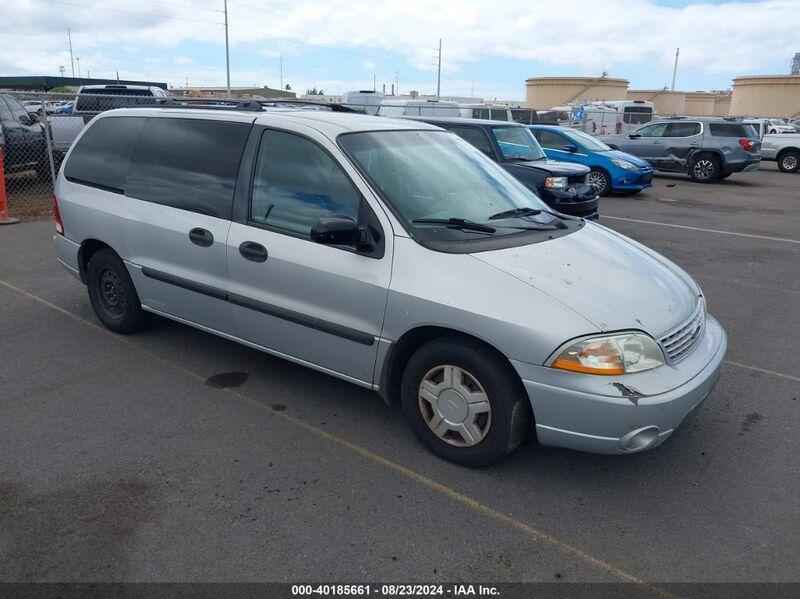 2002 FORD WINDSTAR LX Gray  Gasoline 2FMZA51452BA60310 photo #1