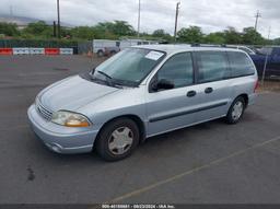 2002 FORD WINDSTAR LX Gray  Gasoline 2FMZA51452BA60310 photo #3