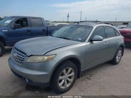 2005 INFINITI FX35 Silver  Gasoline JNRAS08W85X215244 photo #3