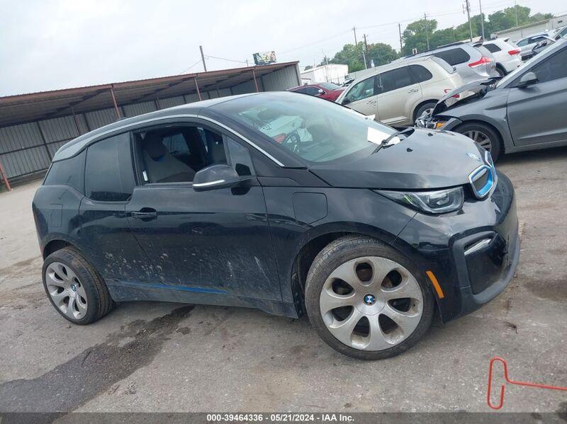 2018 BMW I3 94AH W/RANGE EXTENDER Black  Hybrid WBY7Z4C53JVD97339 photo #1