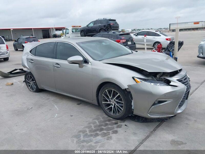 2016 LEXUS ES 350 Gray  Gasoline 58ABK1GGXGU022283 photo #1