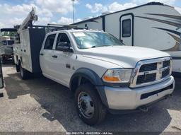 2011 RAM RAM 5500 HD CHASSIS ST/SLT/LARAMIE White  Diesel 3D6WA7CL6BG538362 photo #2