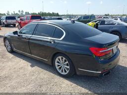 2019 BMW 740I Black  Gasoline WBA7E2C54KB216733 photo #4