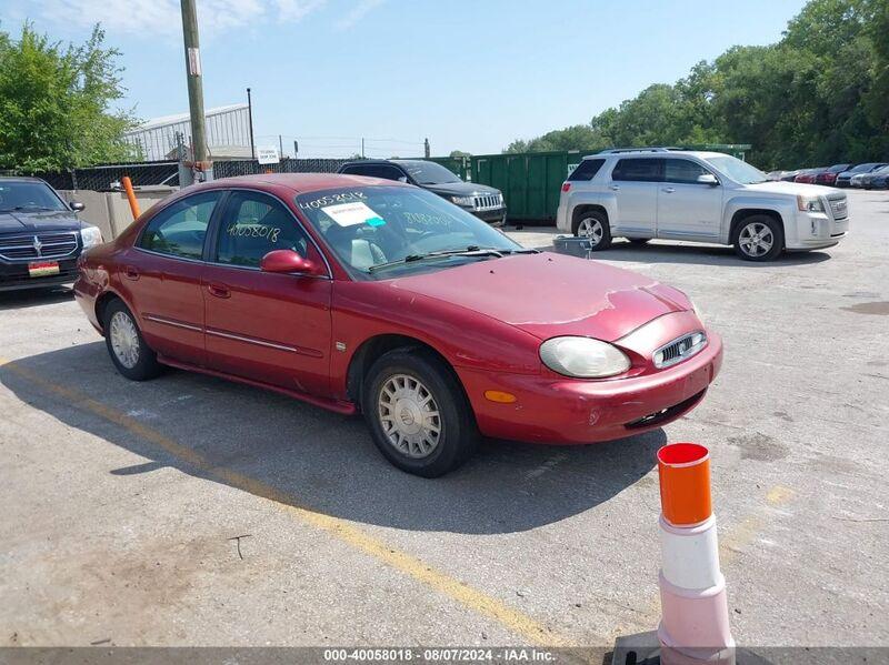 1999 MERCURY SABLE LS Red  Gasoline 1MEFM53S3XG610774 photo #1