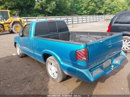 1995 CHEVROLET S TRUCK S10 Teal  Gasoline 1GCCS14Z2S8110638 photo #4