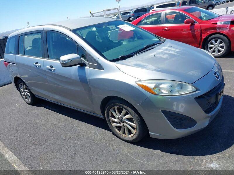 2014 MAZDA MAZDA5 SPORT Silver  Gasoline JM1CW2BL8E0168569 photo #1