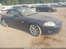 2007 JAGUAR XK Blue  Gasoline SAJDA44B775B03998 photo #2