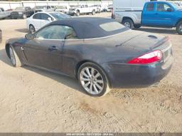 2007 JAGUAR XK Blue  Gasoline SAJDA44B775B03998 photo #4