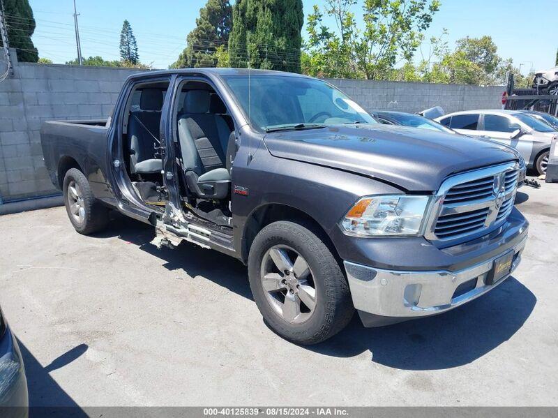 2019 RAM 1500 CLASSIC SLT Gray  Gasoline 1C6RR6TT8KS649386 photo #1