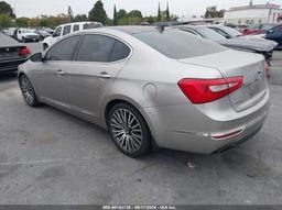 2014 KIA CADENZA PREMIUM Champagne  Gasoline KNALN4D77E5131883 photo #4