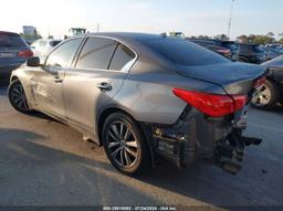 2017 INFINITI Q50 2.0T PREMIUM Gray  Gasoline JN1CV7AP1HM640356 photo #4