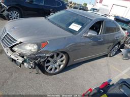 2013 HYUNDAI EQUUS SIGNATURE Gray  Gasoline KMHGH4JH3DU059962 photo #3