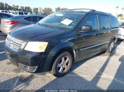 2010 DODGE GRAND CARAVAN SXT Black  Gasoline 2D4RN5D14AR268651 photo #3