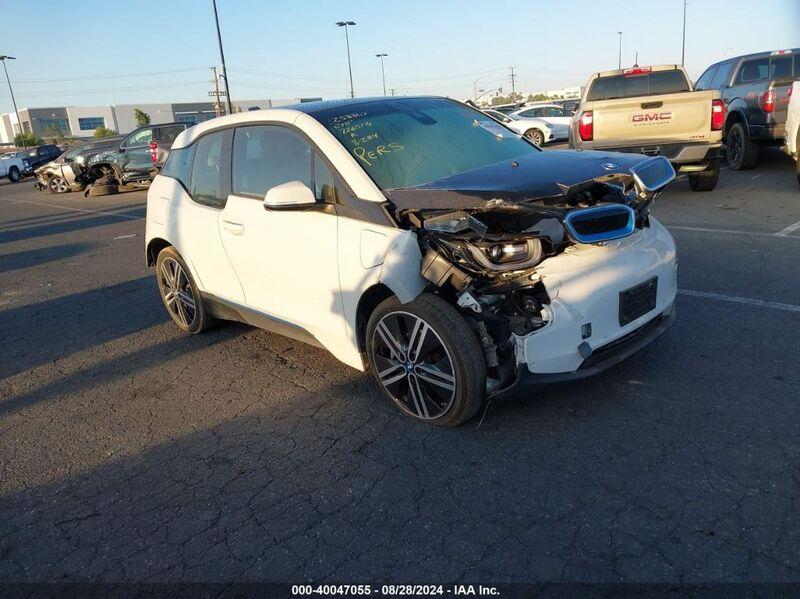 2014 BMW I3 BASE W/RANGE EXTENDER White  Hybrid WBY1Z4C51EV277127 photo #1