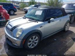 2006 MINI COOPER S Light Blue  Gasoline WMWRH33526TF87463 photo #3