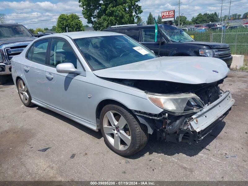 2008 SAAB 9-3 2.0T Silver  Gasoline YS3FB49Y581127734 photo #1