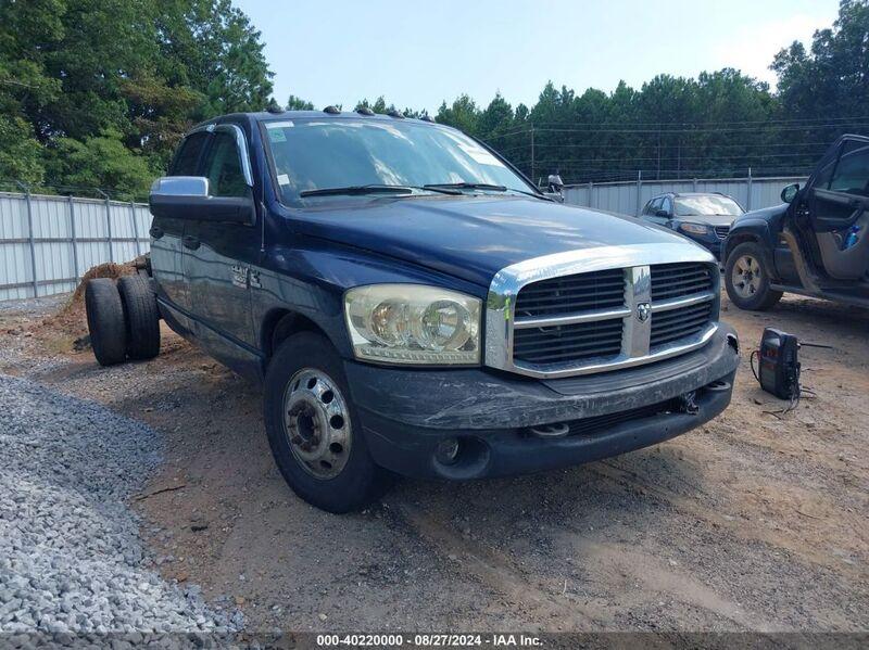 2008 DODGE RAM 3500 ST/SXT Blue  Diesel 3D7ML48AX8G229358 photo #1