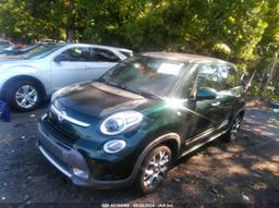 2014 FIAT 500L TREKKING Green  Gasoline ZFBCFADH1EZ023424 photo #3