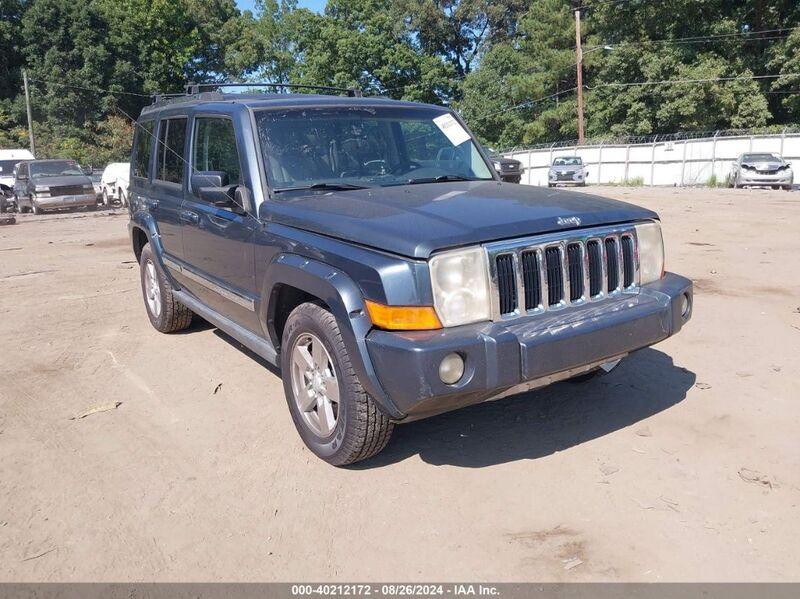 2007 JEEP COMMANDER LIMITED Blue  Flexible Fuel 1J8HH58P97C519754 photo #1